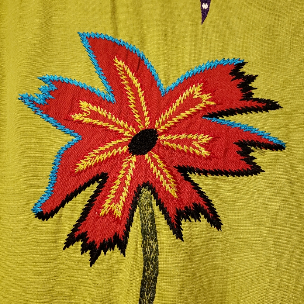 INDIGO MOON Women's Flower Jacket - Size S - Picture 5 of 6
